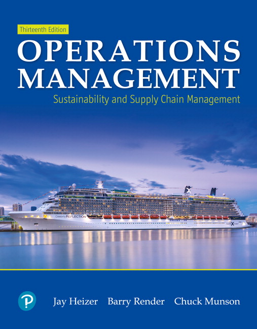 (Download Instructor's Resource Manual Operations Management: Sustainability and Supply Chain Management (13th Edition - Word and Pdf